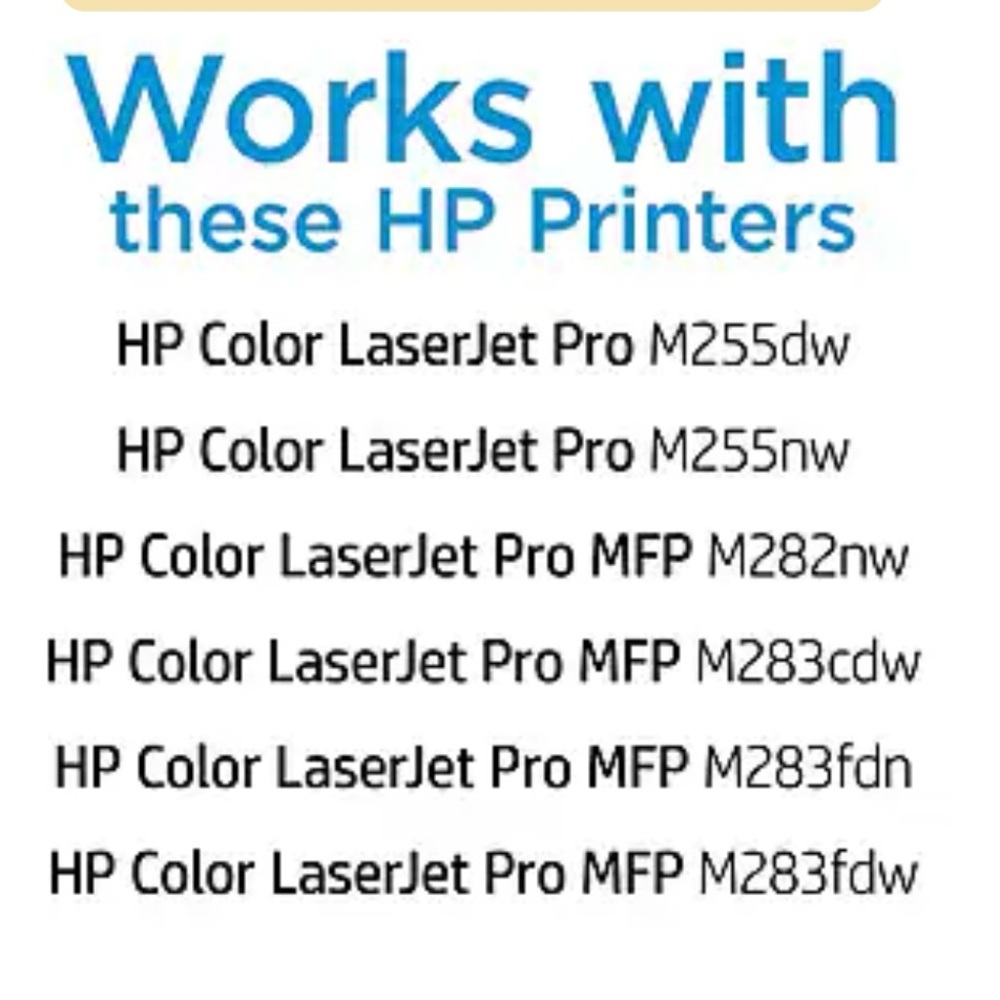 HP 206A  Ink Set W2110A,W2111A,W2112A,W2113A  Black, Cyan, Magenta, Yellow New - Picture 6 of 7